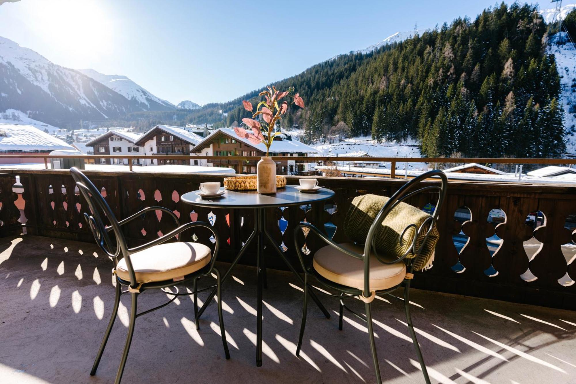 Seven Alpina Boutique Hotel Klosters Buitenkant foto